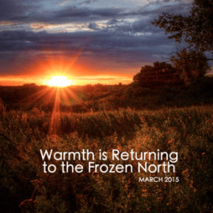 March #jesslist Playlist - Warmth Is Returning to the Frozen North. 19
